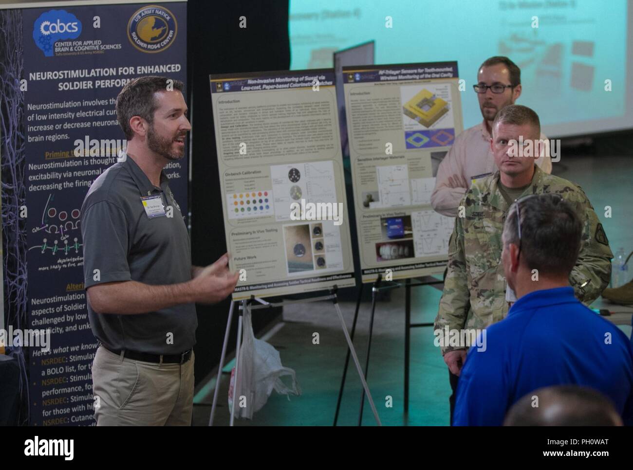 Dr. Tad Brunye, a senior cognitive Scientist for the U.S. Army Natick