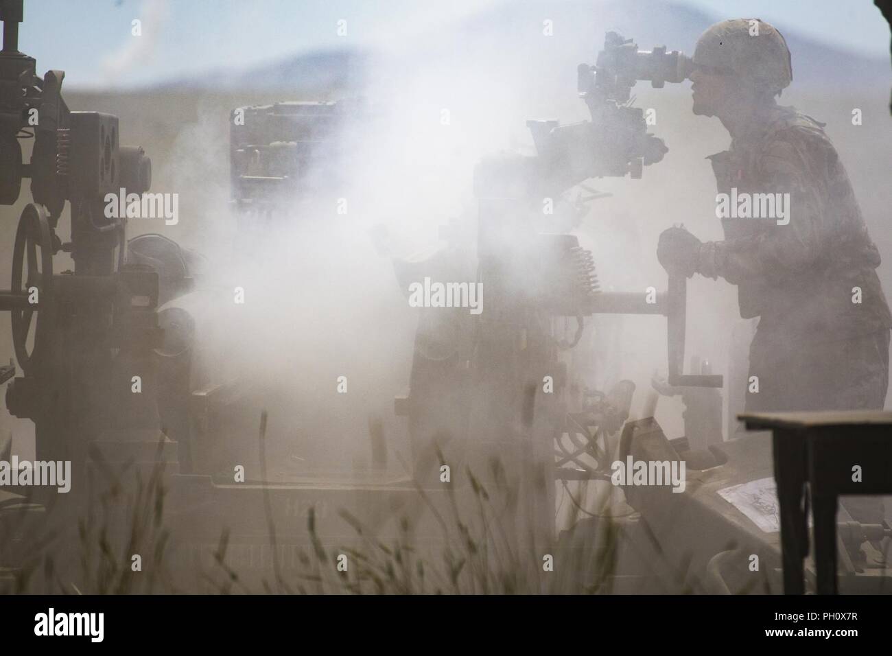 Spc. Darren Say with Bravo Battery, 2nd Battalion, 146th Field