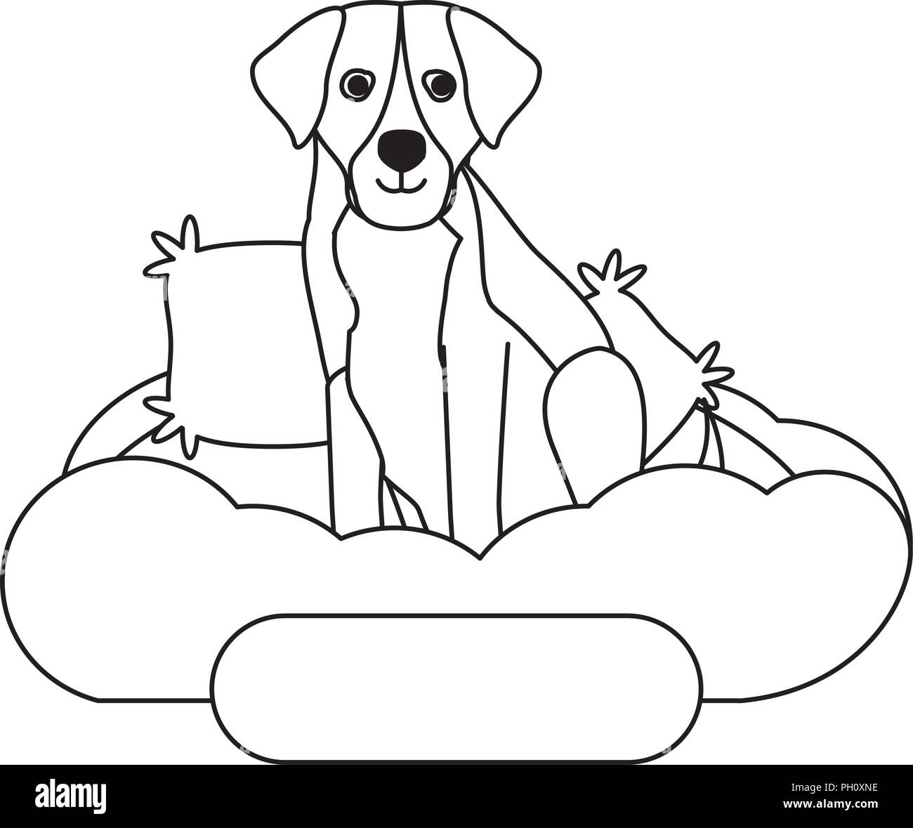 St Bernard Yellow Pattern Print Bed Set Quilt