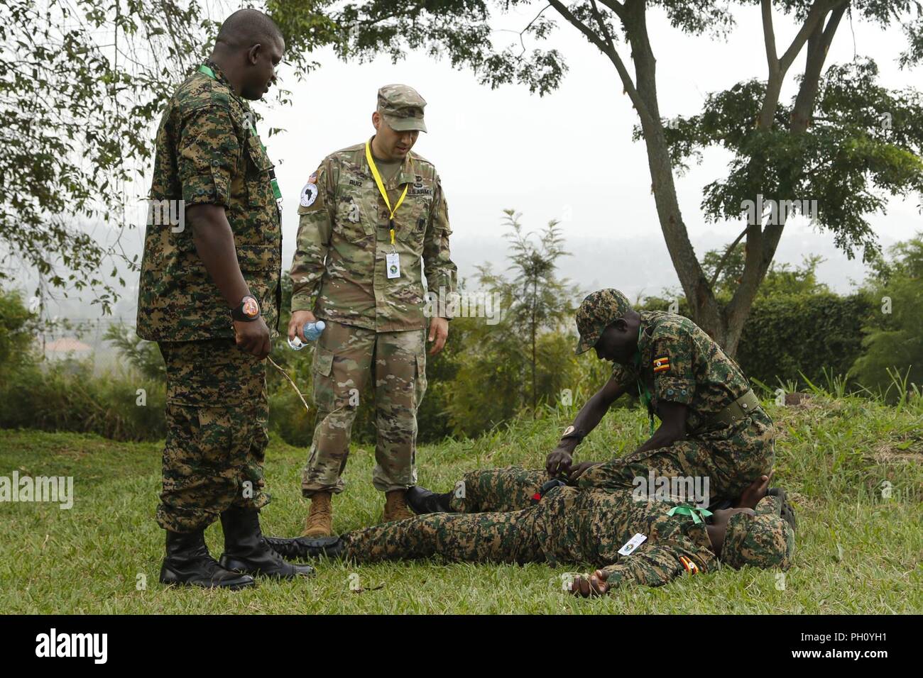 U S Army And Uganda People s Defence Force Soldiers Take Part In 