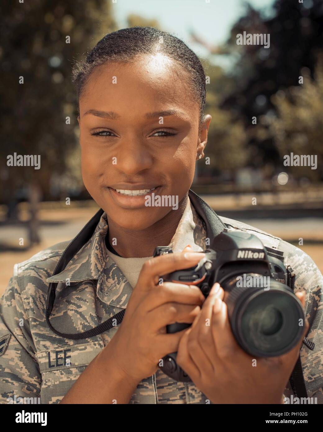 U.S. Air Force Airman 1st Class Alexandria Lee, 100th Air Refueling