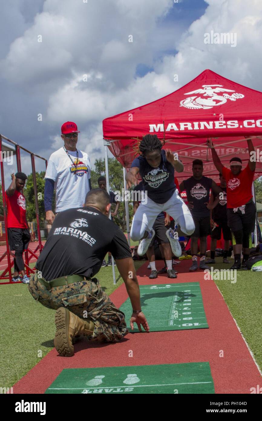 SSgt. Daniel Burgos, a recruiter with Recruiting Station (RS) Fort