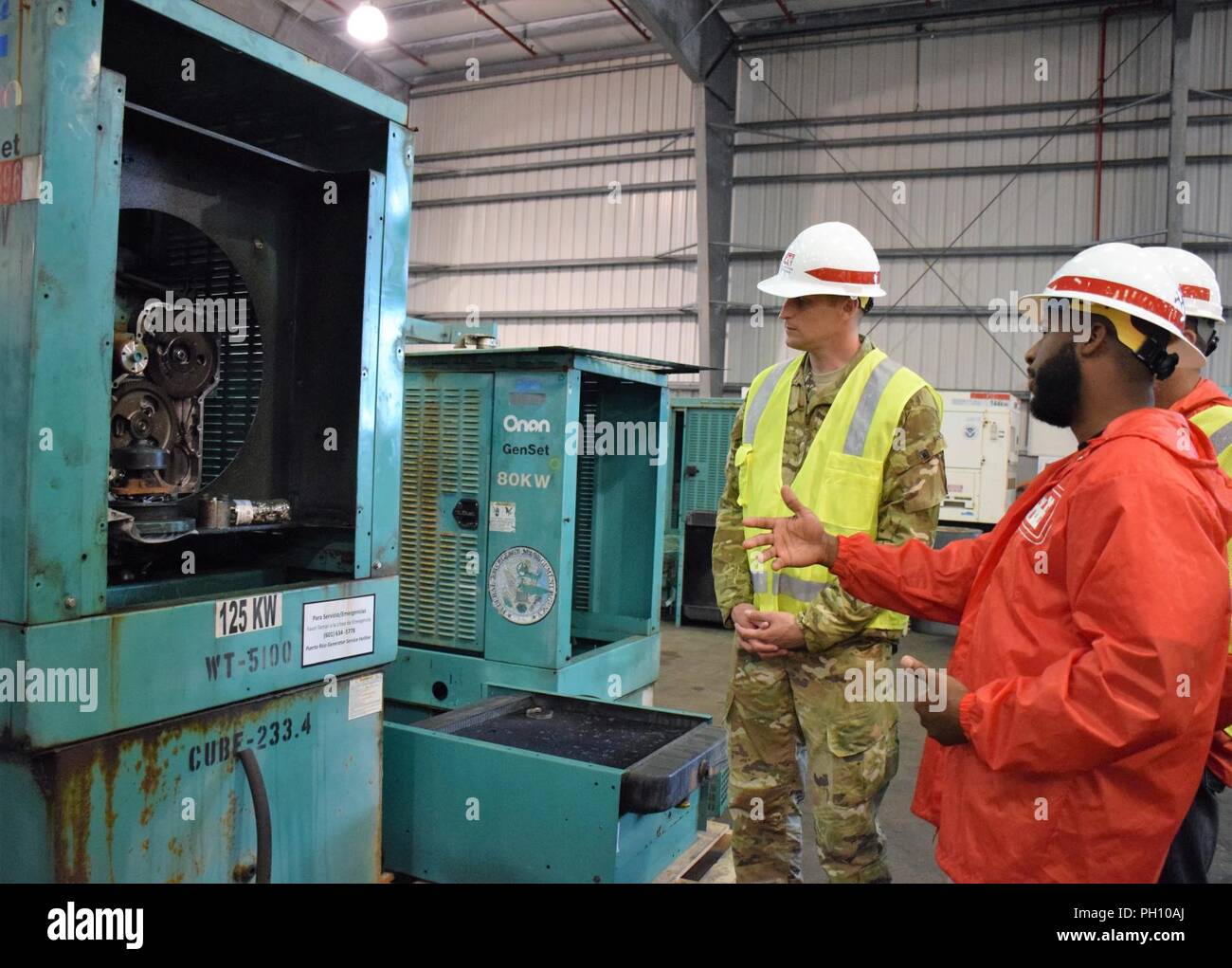 Lt. Col. Scott Snyder, U.S. Army Corps of Engineers Task Force Puerto ...