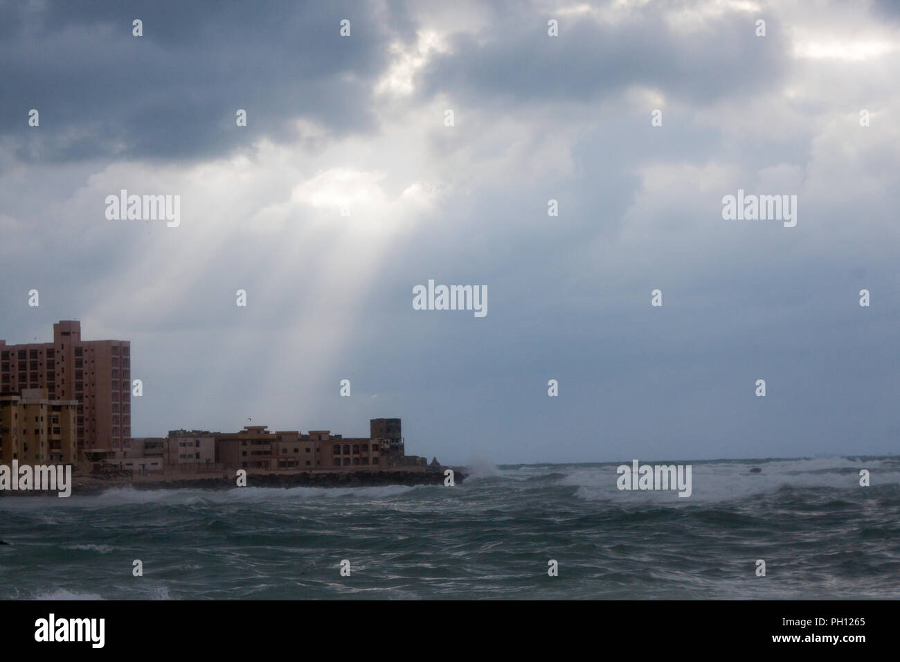 Citadel of Qaitbay Alexandria,Cairo,Egypt 2013 Stock Photo
