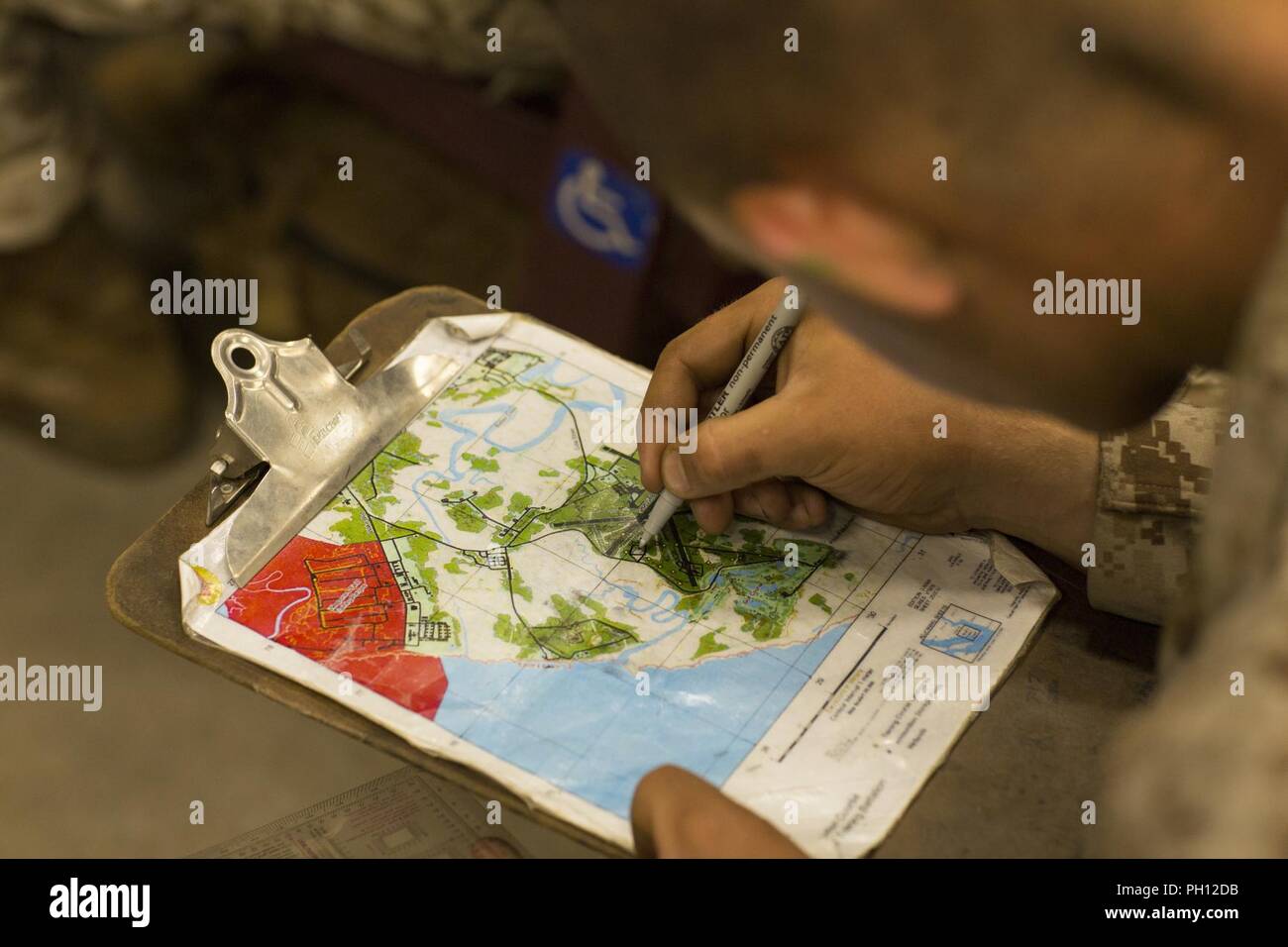 Usmc Rss Map U.S. Marine Corps Rct. Lawson P. Wade, with Platoon 1048, Alpha Company ...