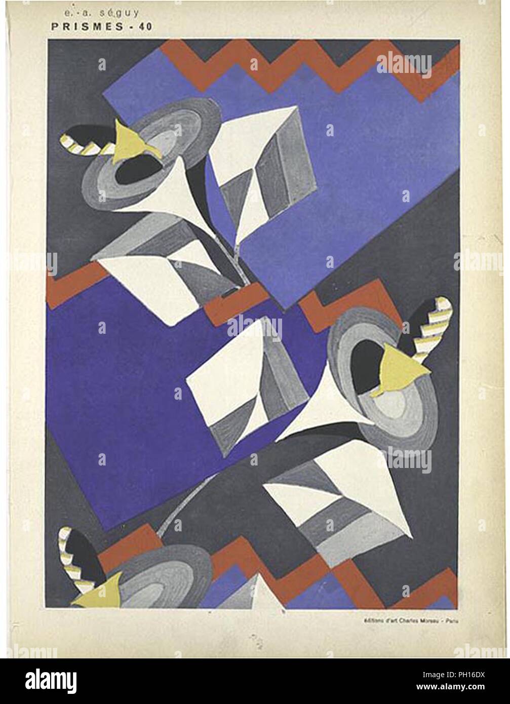 Vintage art deco era pattern design hi-res stock photography and images ...