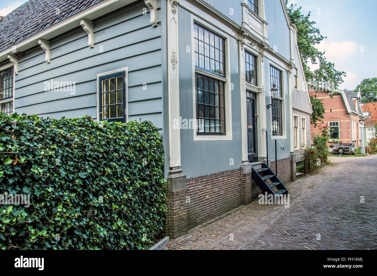 Old Wooden House At Broek In Waterland The Netherlands 2018 Stock Photo -  Alamy