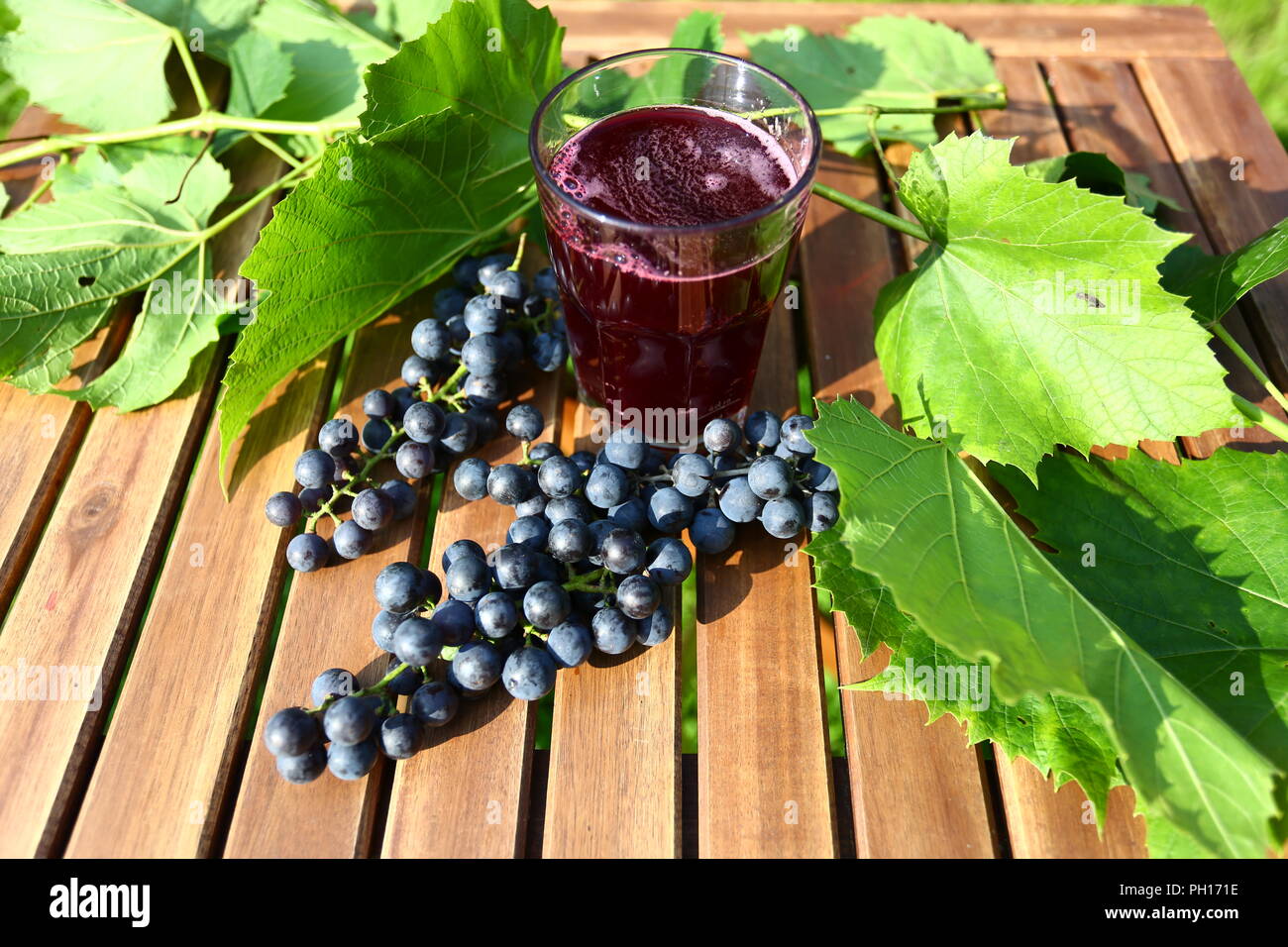 Food and drink Red grape juice Stock Photo Alamy
