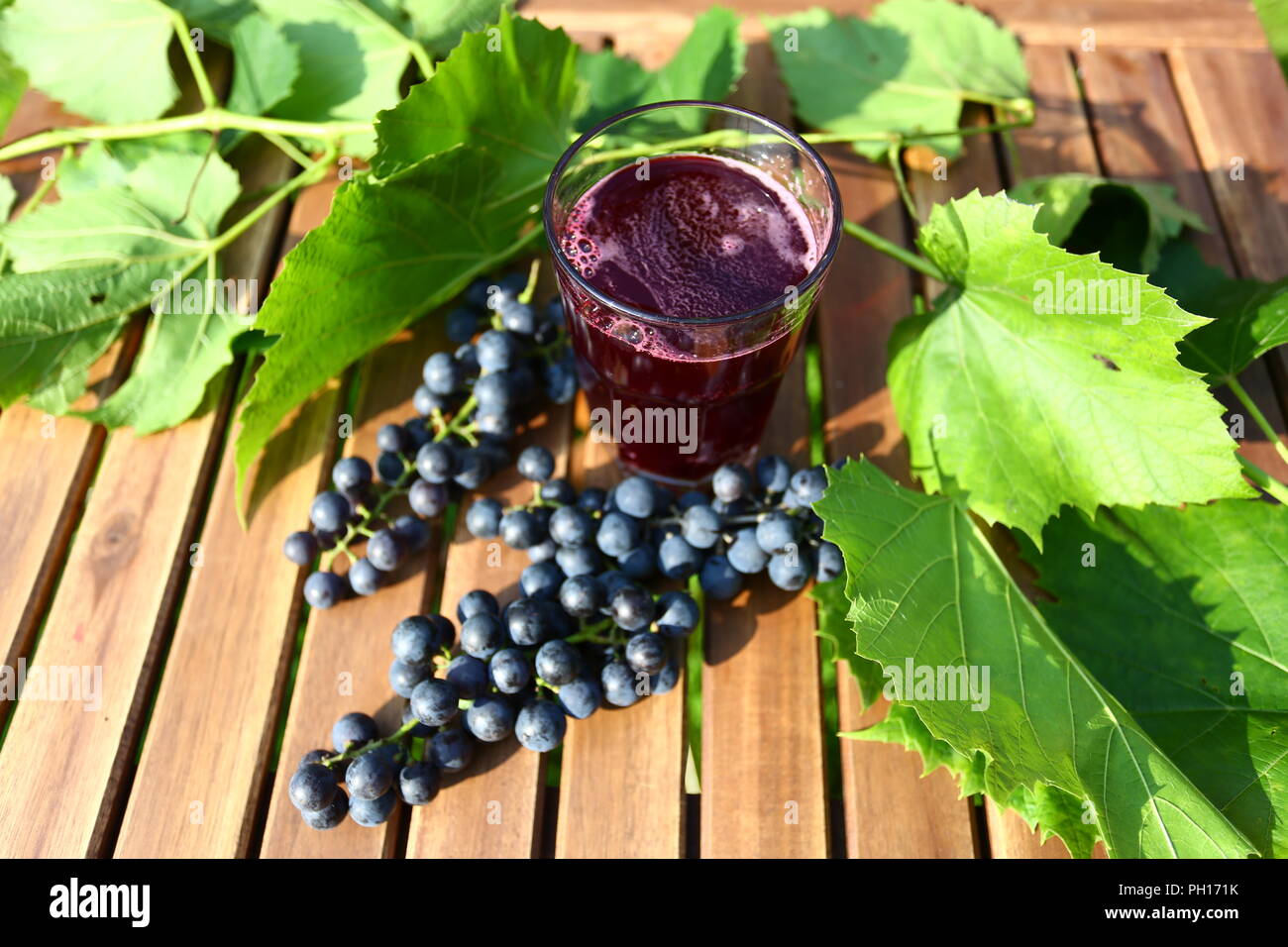 Food and drink Red grape juice Stock Photo Alamy