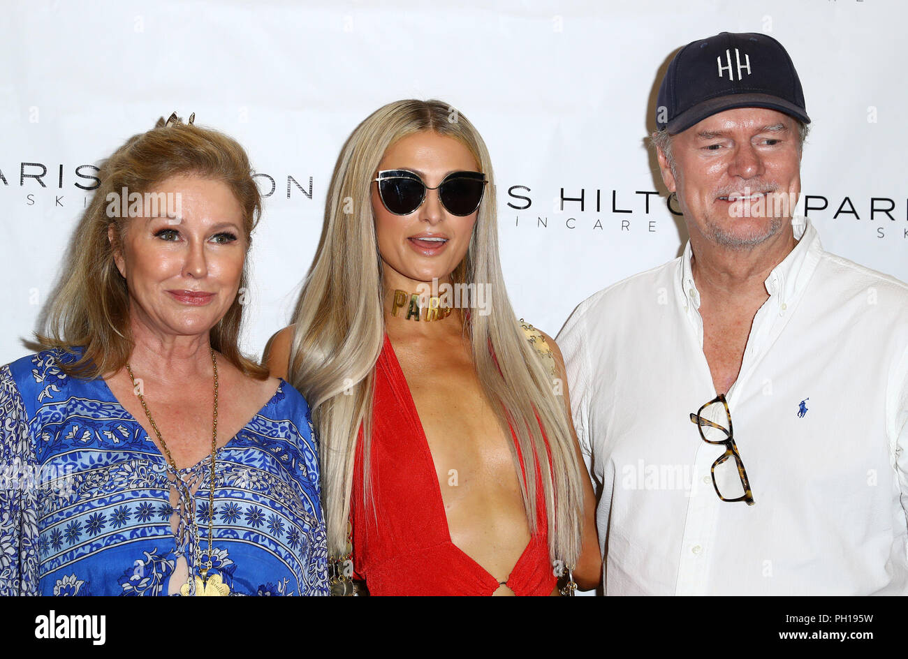 Paris Hilton Releases Skincare Line "Pro D.N.A." at COSMOPROF North