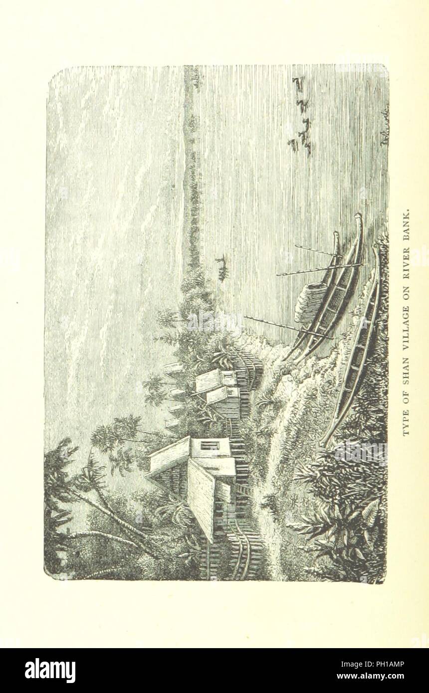 Image  from page 110 of 'Amongst the Shans . With . illustrations, and an historical sketch of the Shans by Holt S. Hallett . Preceded by an introduction on the cradle of the Shan race by Terrien de Lacouperie' by The B0095. Stock Photo