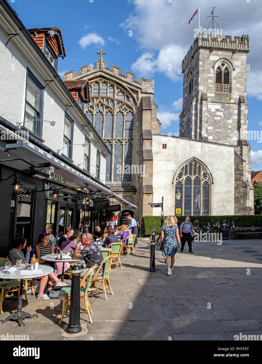 St. Thomas and St. Edmund Church Salisbury Wiltshire UK Stock Photo