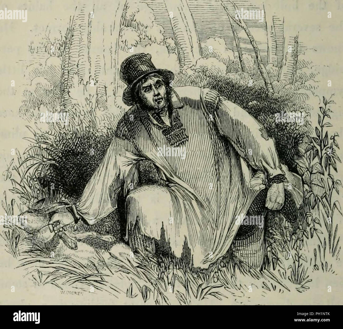 "Sporting scenes and country characters" (1840) Stock Photo