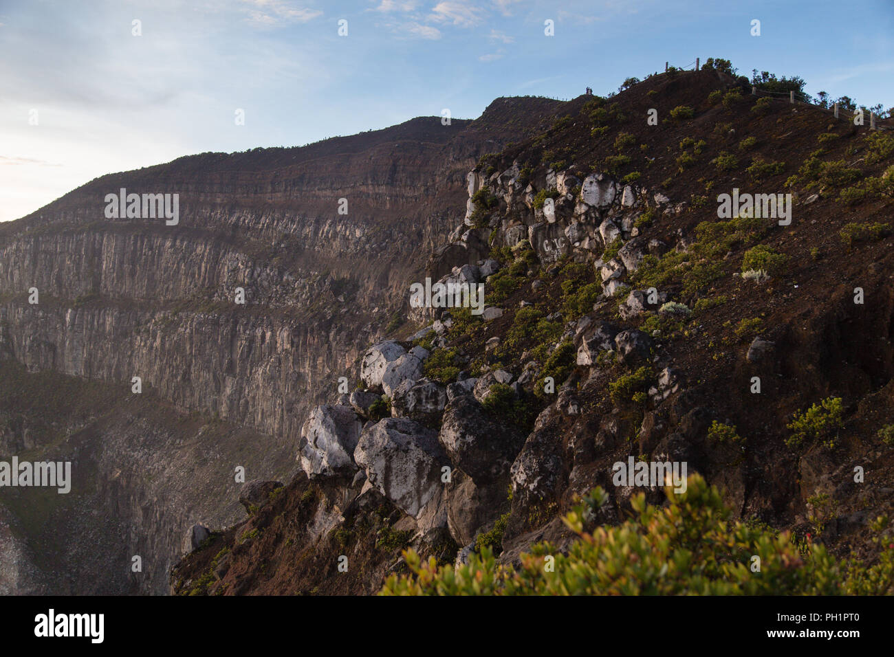 Gede Volcanoes, West Java, Indonesia Stock Photo