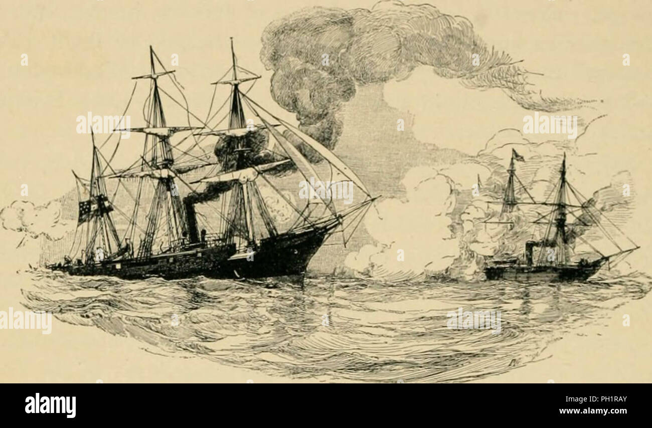 "The new eclectic history of the United States" (1890) Stock Photo