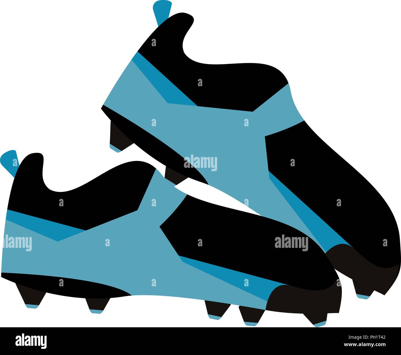 Football boots isolated Stock Vector Image & Art - Alamy