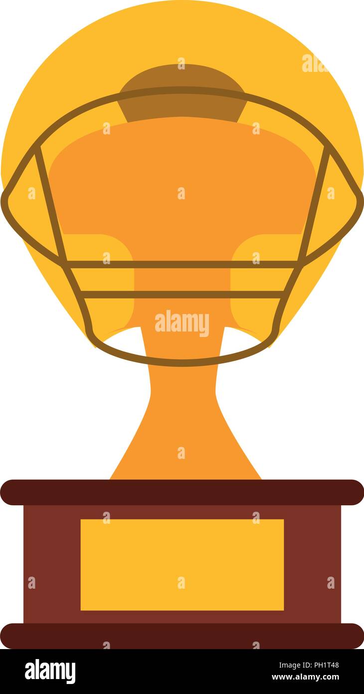 Football helmet trophy cup Stock Vector Image & Art Alamy