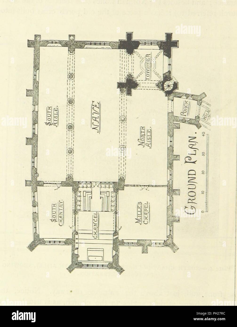 Image  from page 40 of '[Memorials of Herne, Kent.]' . Stock Photo