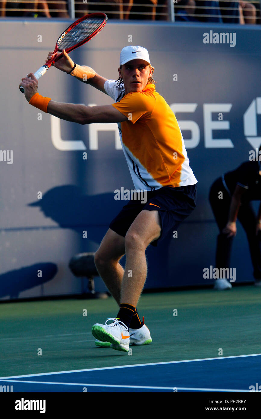 Denis shapovalov racquet hi-res stock photography and images
