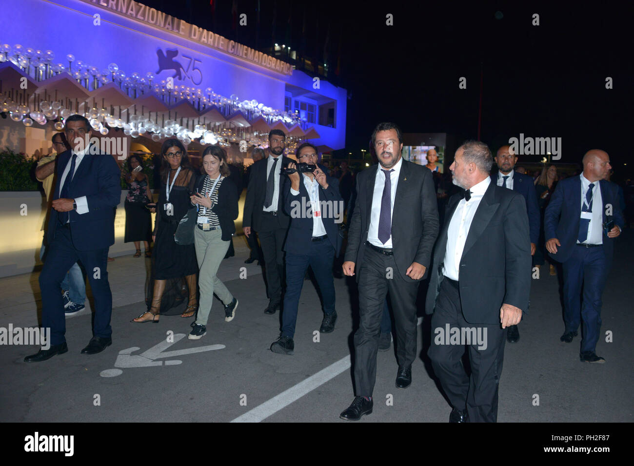 Venice, Italy. 29th Aug, 2018. 75th Venice Film Festival, Matteo