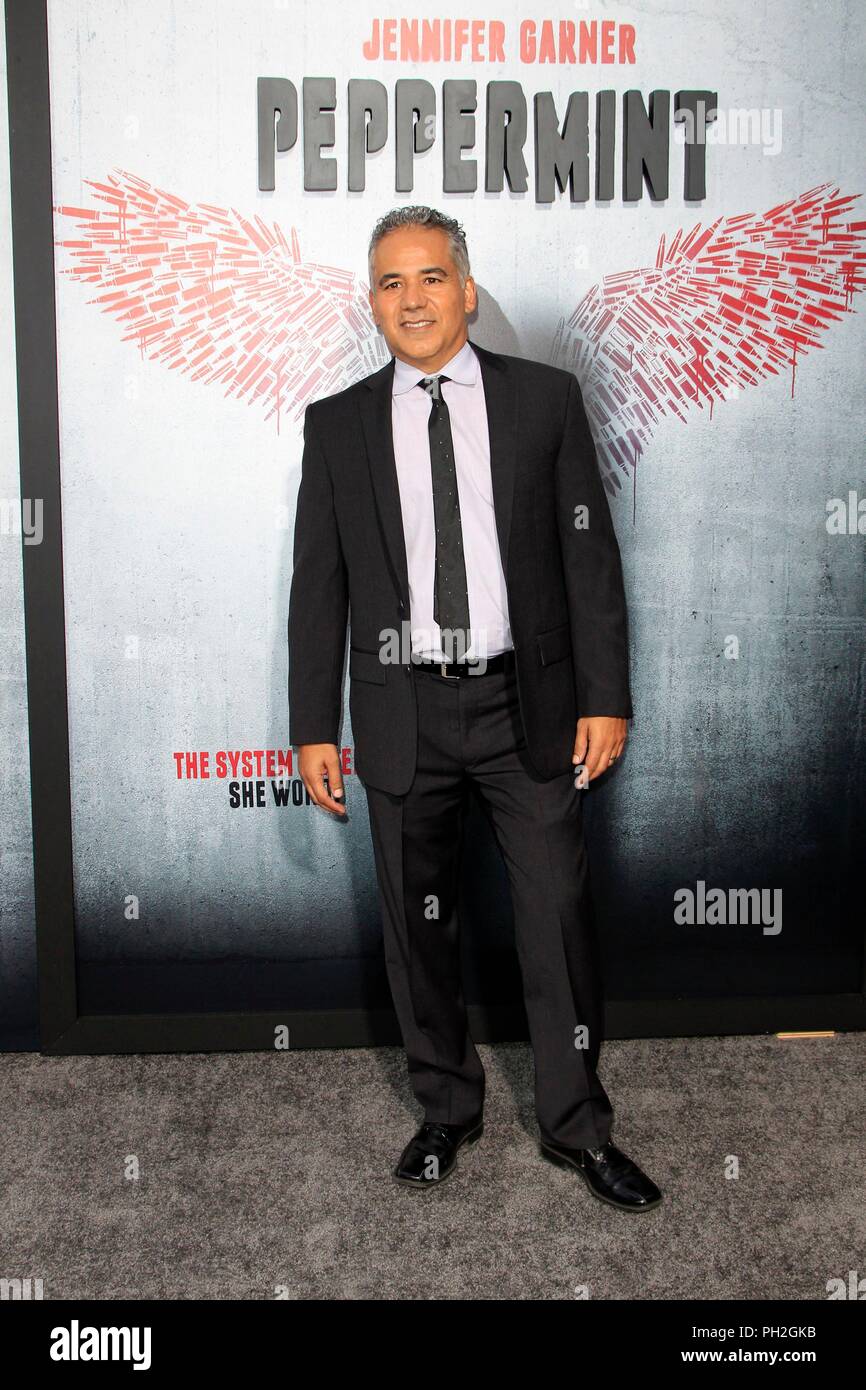 Los Angeles, CA, USA. 28th Aug, 2018. John Ortiz at arrivals for PEPPERMINT Premiere, Regal LA LIVE, Los Angeles, CA August 28, 2018. Credit: Priscilla Grant/Everett Collection/Alamy Live News Stock Photo