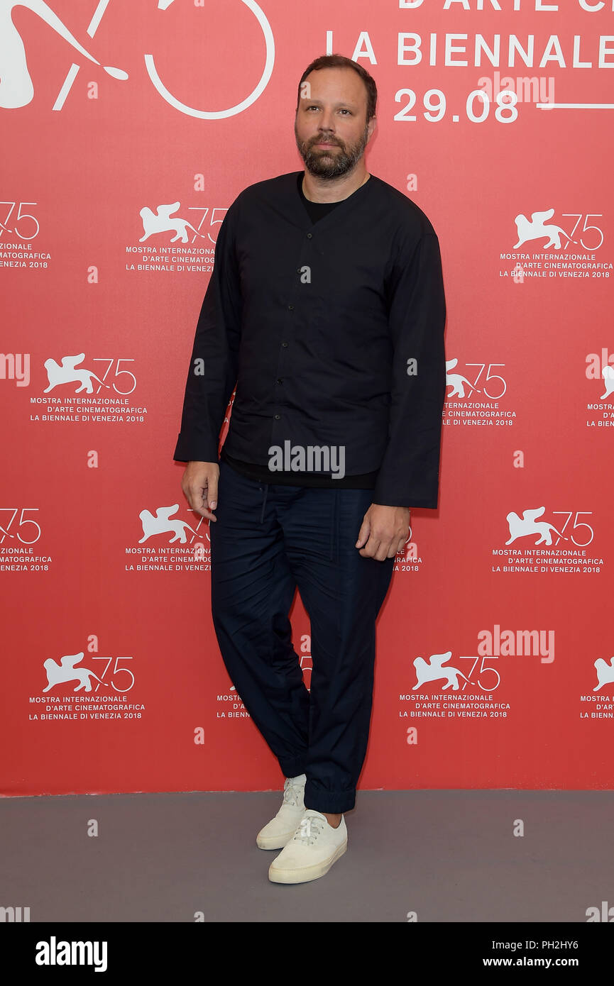 Venice, Italy. 30th Aug, 2018. 75th Venice Film Festival, Photocall film 'The favourite'. Pictured: Yorgos Lanthimos Credit: Independent Photo Agency/Alamy Live News Stock Photo