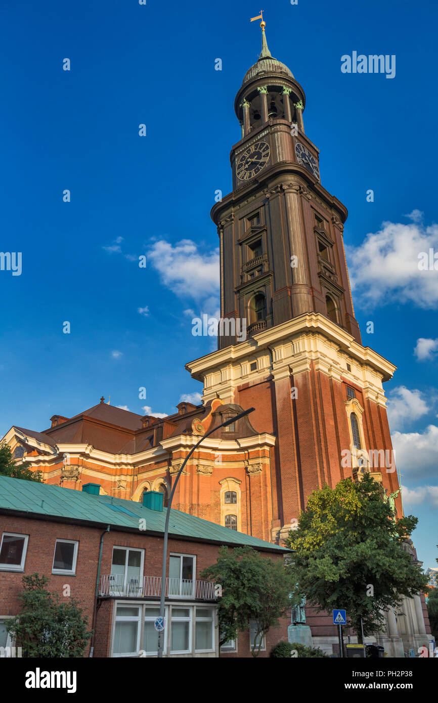 St. Michaeliskirche (1786), Church of St. Michael, Hamburg, Germany
