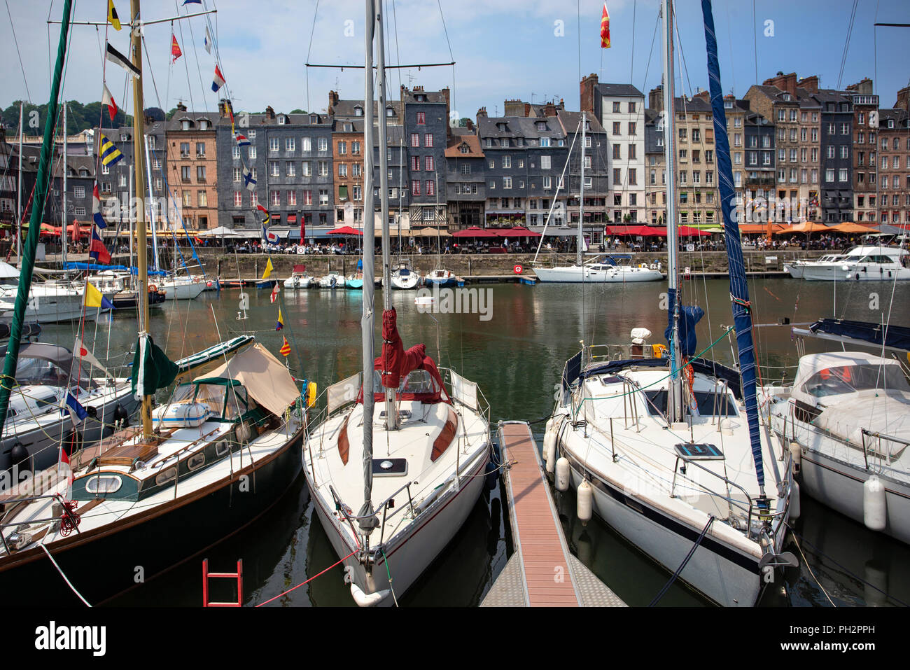 Port and marina Honfleur Normandy France Stock Photo Alamy Port and marina Honfleur Normandy France Stock Photo Alamy