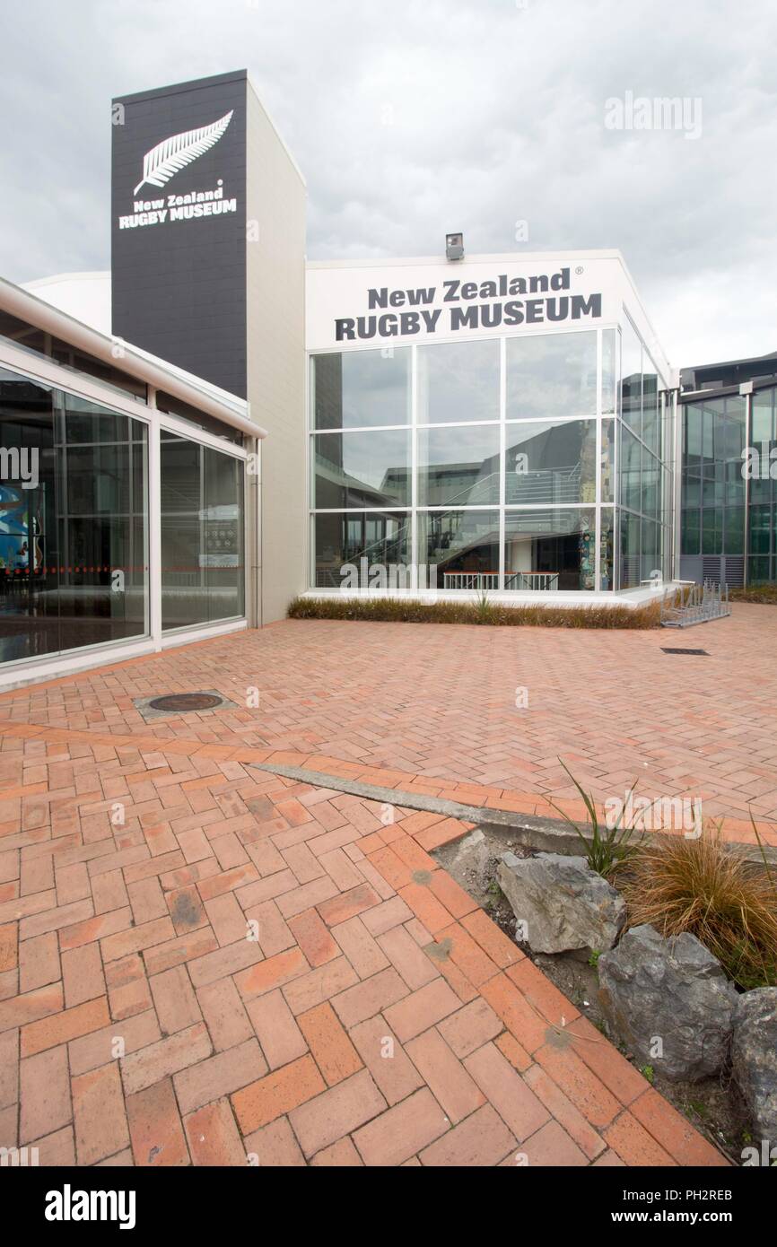 New Zealand Rugby Museum in Palmerston North, Manawatu, New Zealand