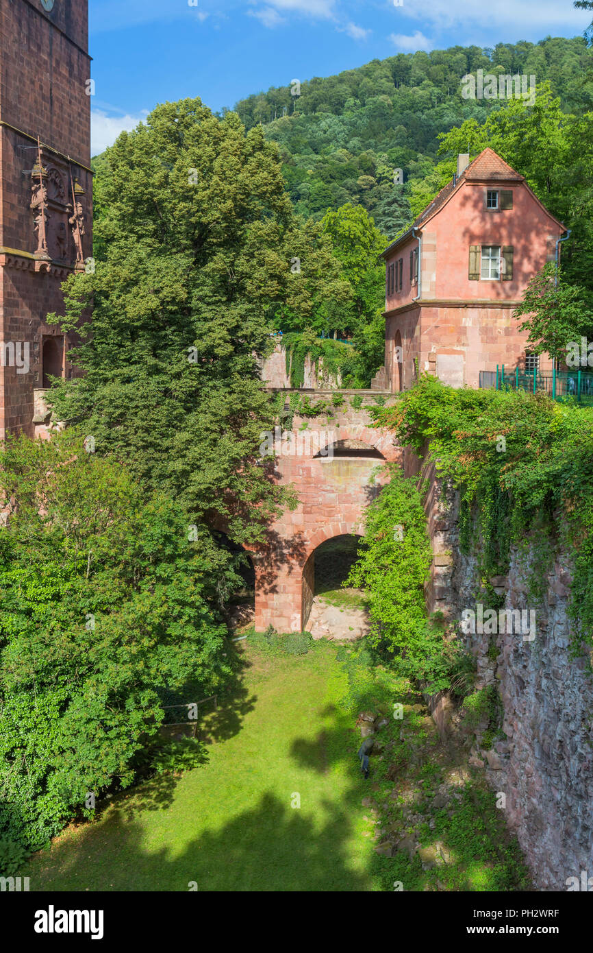 Heidelberg Castle, Heidelberger Schloss, Heidelberg, Baden-Wurttemberg ...