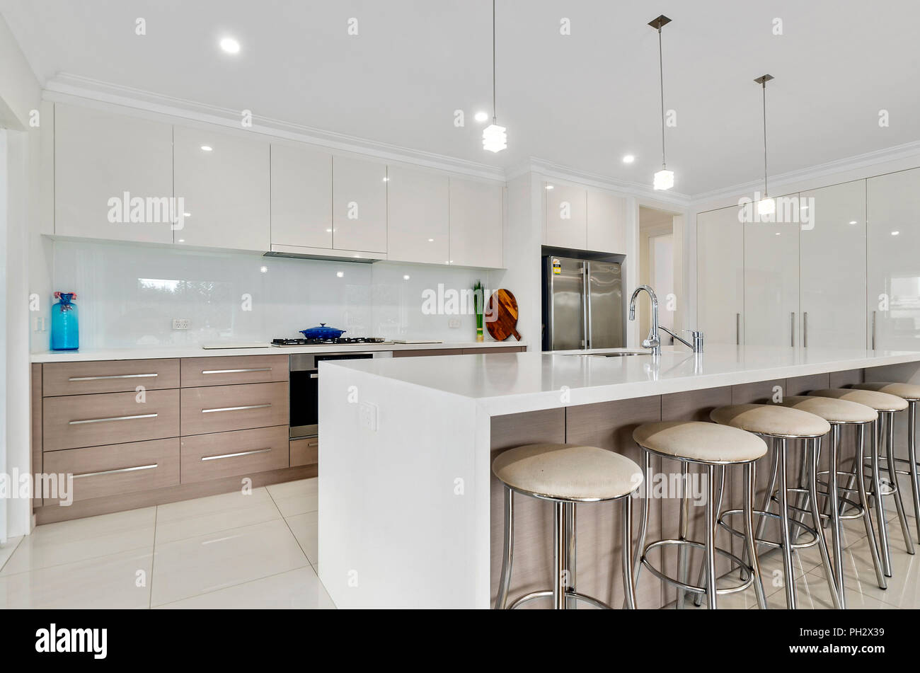 An Australian Kitchen Stock Photo - Alamy