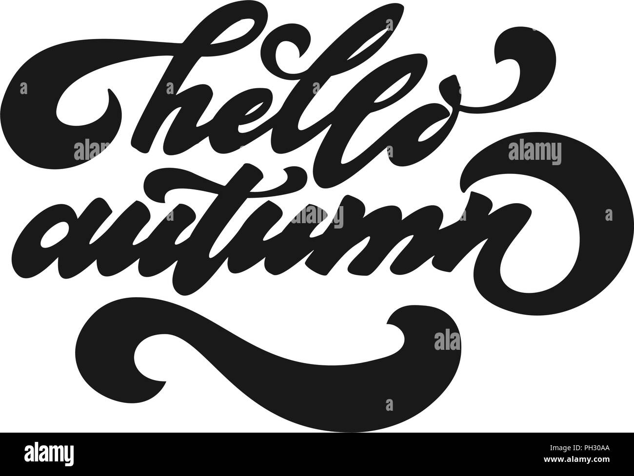 Cursive font Black and White Stock Photos & Images - Alamy