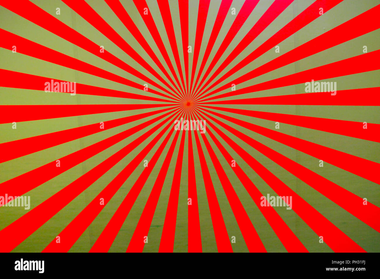 A red and greenish stripes abstract background image. Stock Photo