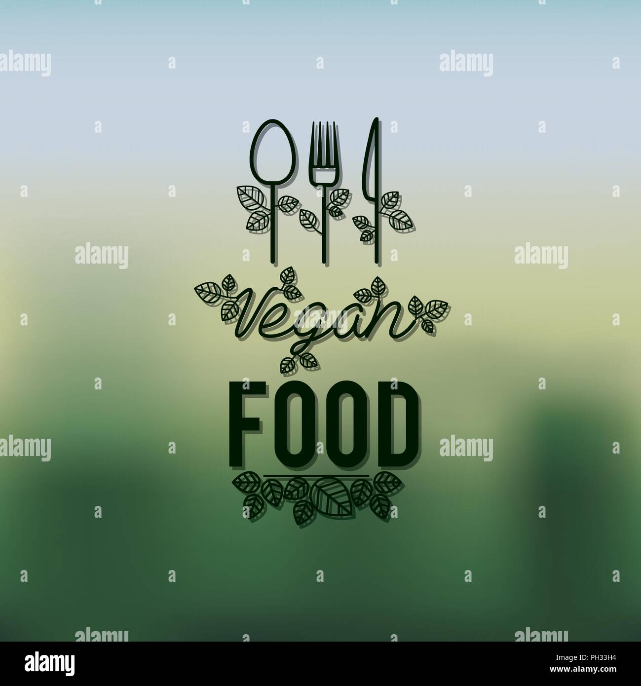 vegetarian food design Stock Vector Image & Art - Alamy