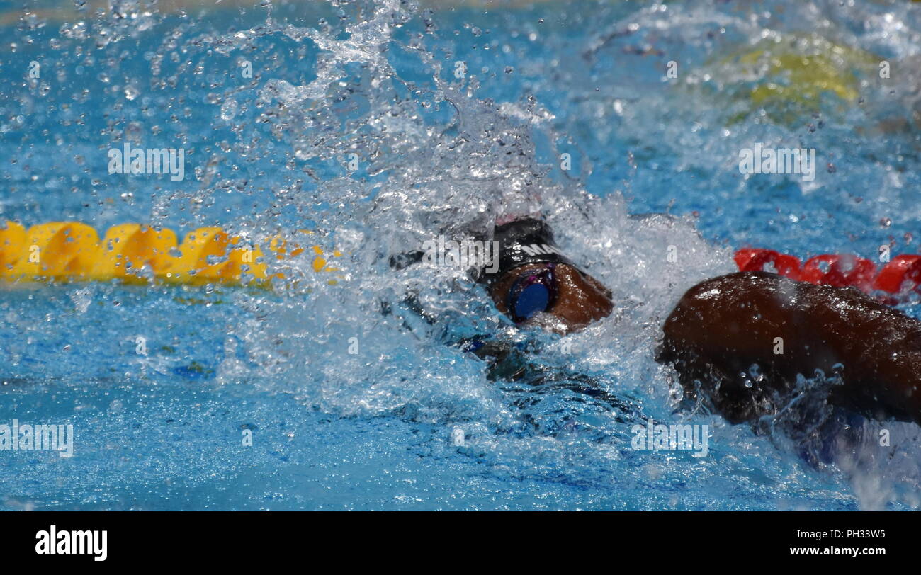 Simone manuel water hi-res stock photography and images - Alamy