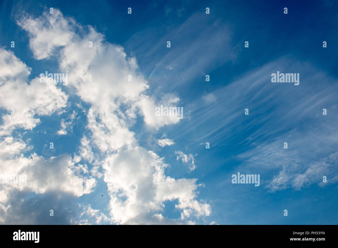 blue sky and rainbow Stock Photo - Alamy