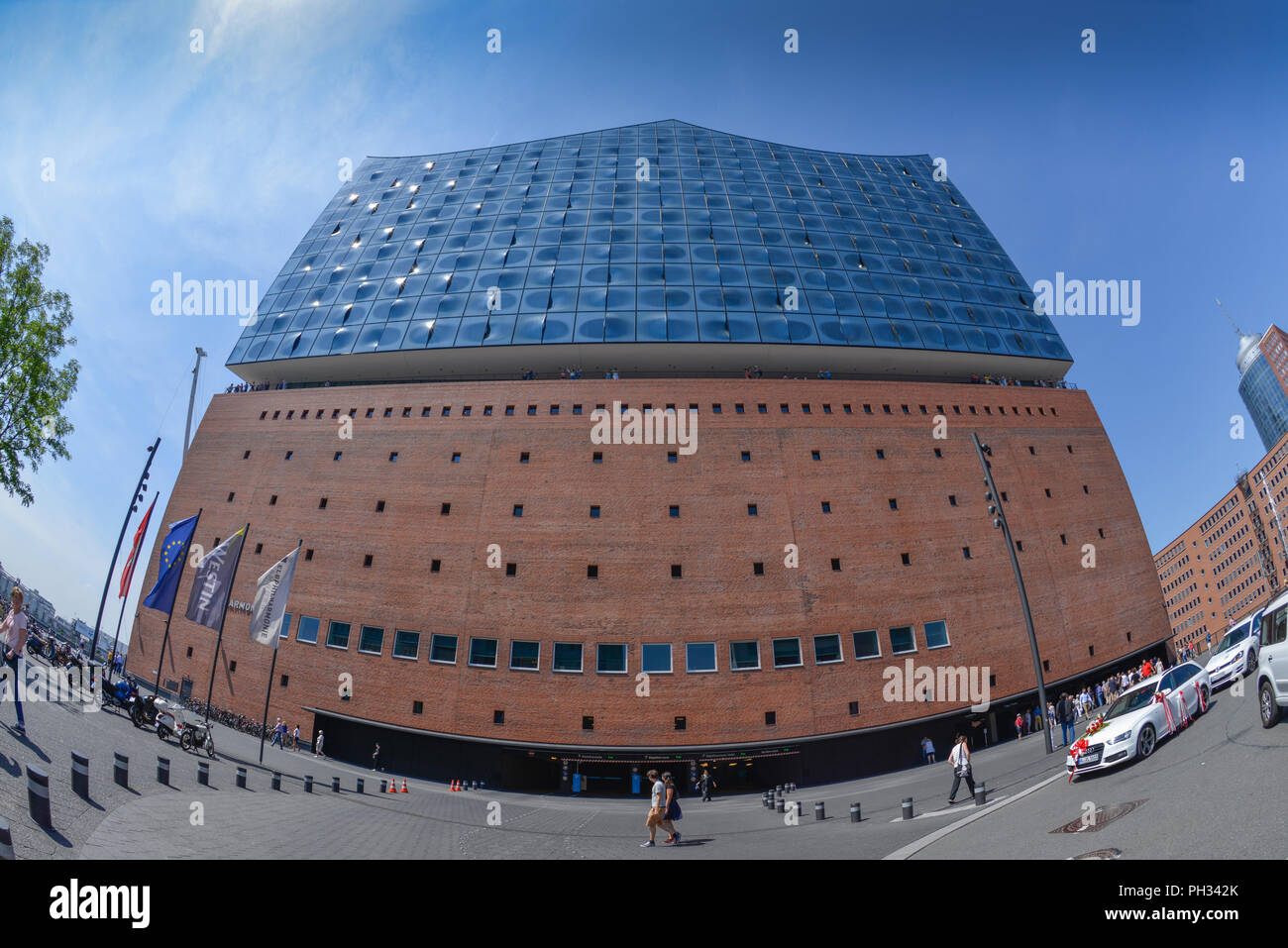 Elbphilharmonie, Platz der Deutschen Einheit, Hafencity, Hamburg
