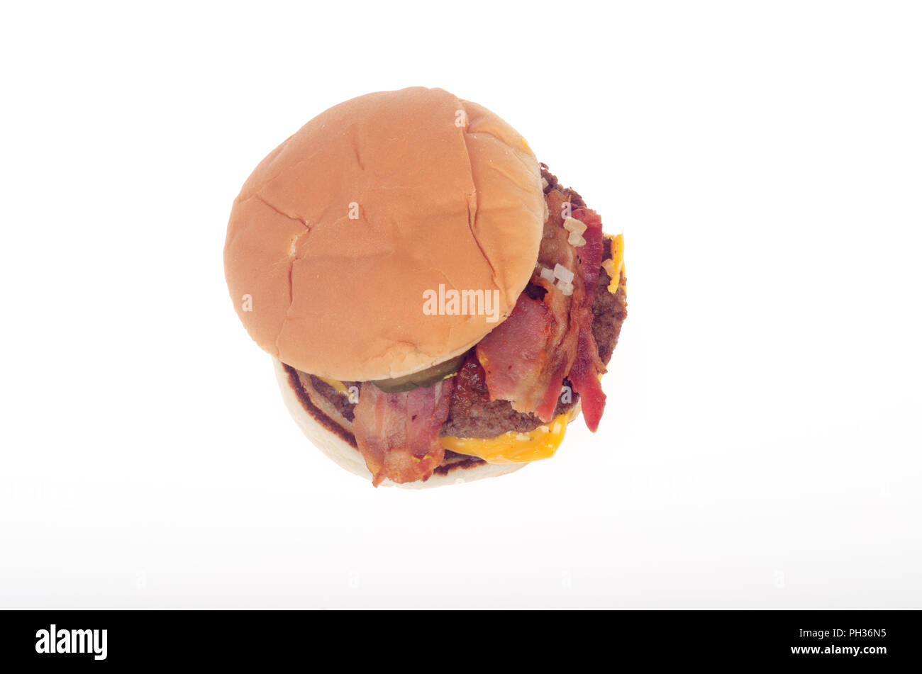Bacon mcdouble cheeseburger hires stock photography and images Alamy