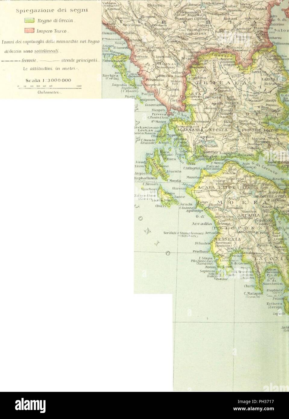Image  from page 1292 of 'La Terra, trattato popolare di geografia universale per G. Marinelli ed altri scienziati italiani, etc. [With illustrations and maps.]' . Stock Photo