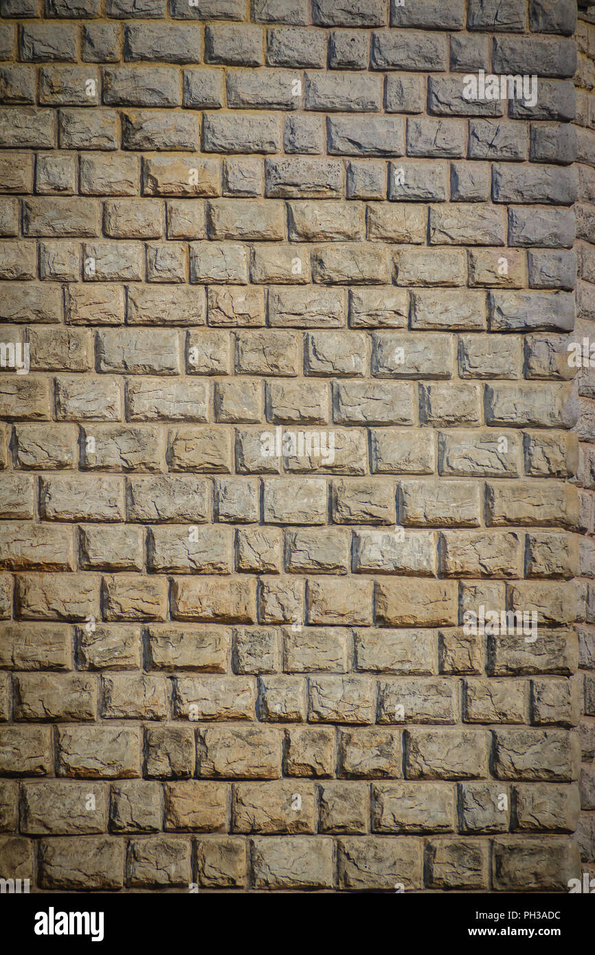 Stone wall of the old castle background texture Stock Photo - Alamy