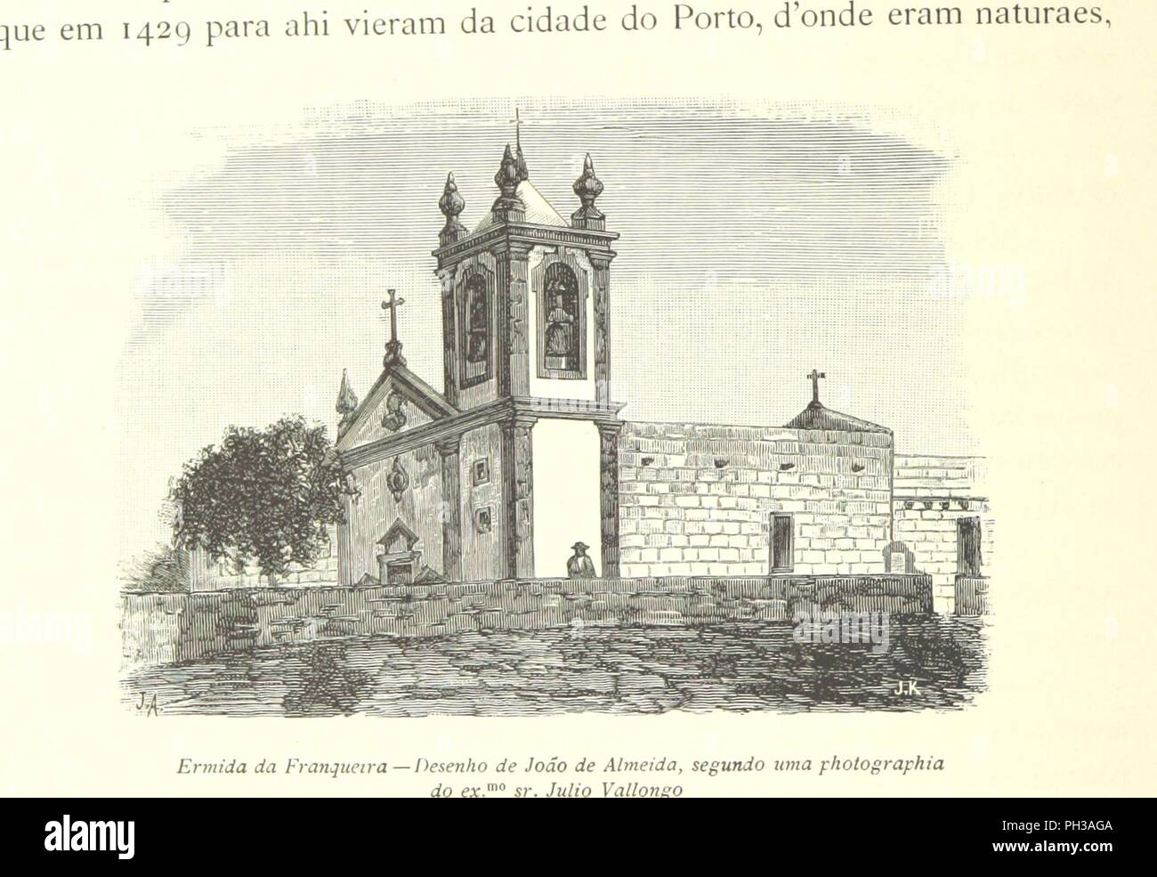 Image  from page 190 of 'O Minho pittoresco. Edição de luxo, illustrada com . desenhos de João de Almeida, etc' . Stock Photo