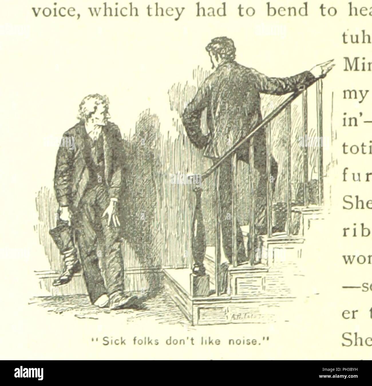 Image  from page 216 of 'Expiation. [A novel.] . Illustrated by A. B. Frost' . Stock Photo