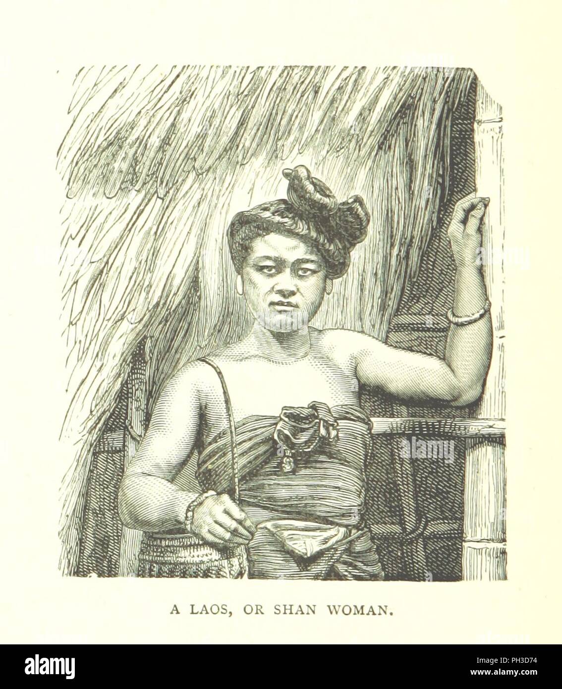 Image  from page 240 of 'Amongst the Shans . With . illustrations, and an historical sketch of the Shans by Holt S. Hallett . Preceded by an introduction on the cradle of the Shan race by Terrien de Lacouperie' by The B0018. Stock Photo