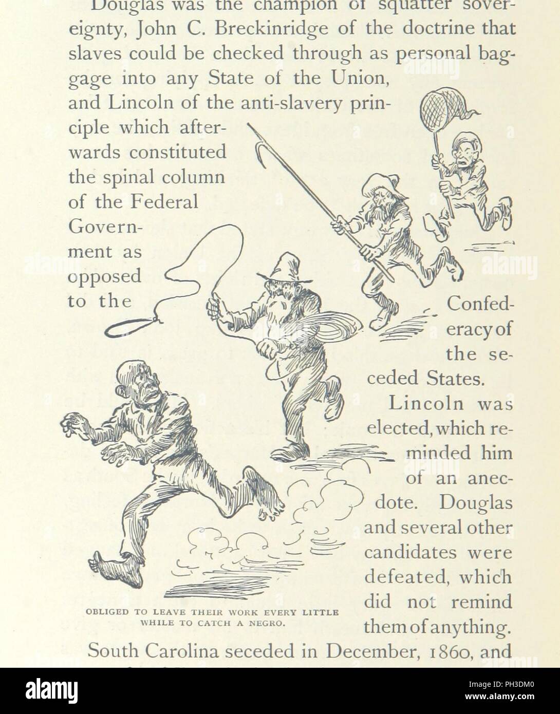 Image  from page 250 of '[Bill Nye's History of the United States. Illustrated by F. Opper.]' . Stock Photo
