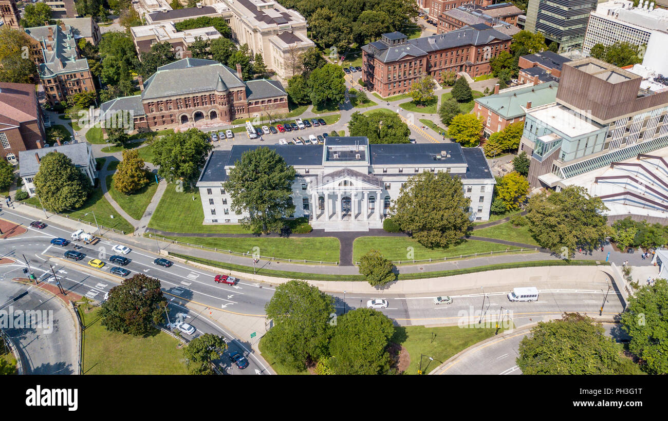 Littauer Center of Public Administration, Harvard University, Boston, MA, USA Stock Photo