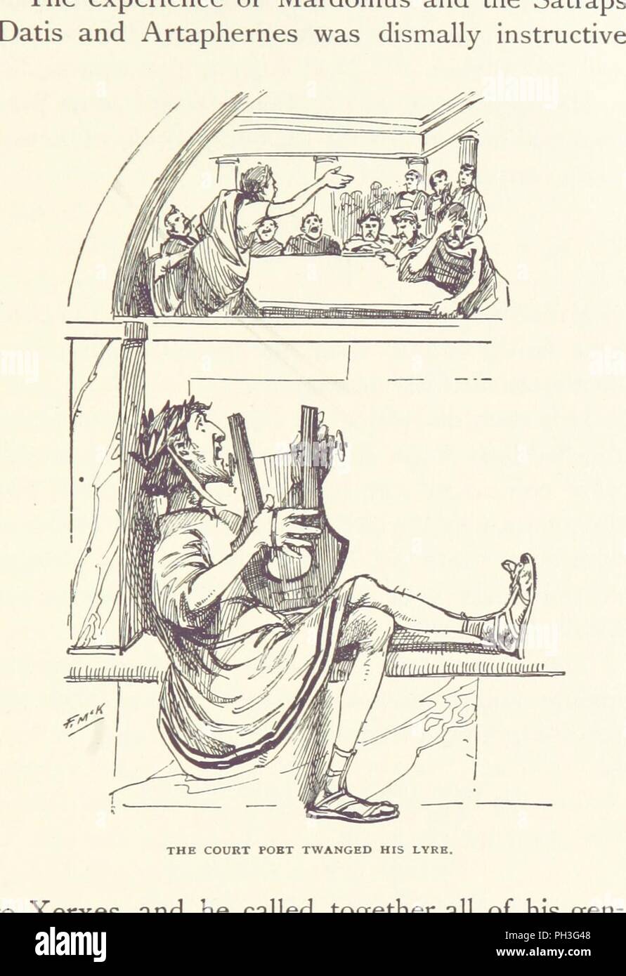 Image  from page 309 of 'Comic History of Greece from the earliest times to the death of Alexander the Great . Illustrated, etc' . Stock Photo