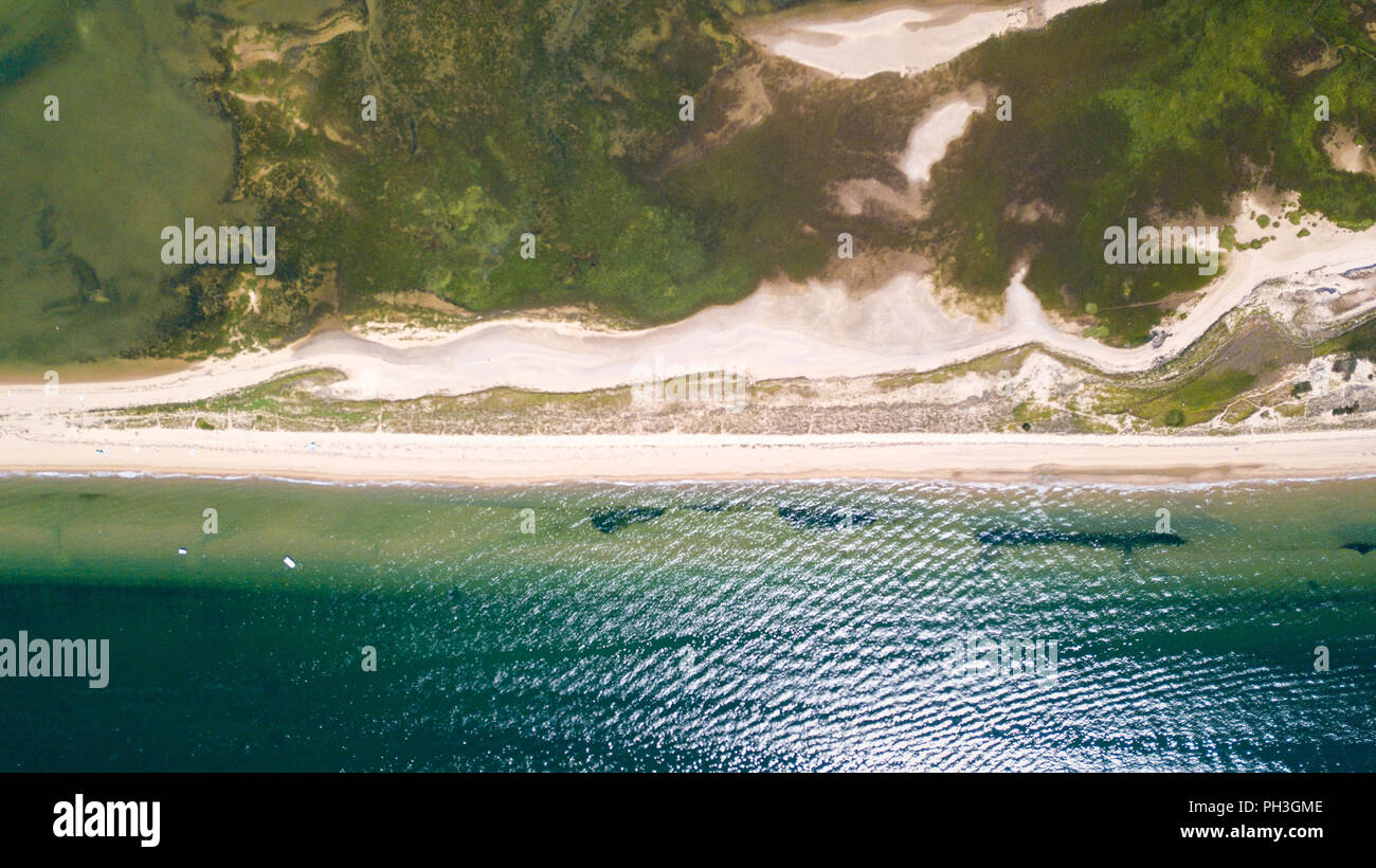 Beach on Long Point, Provincetown, MA, USA Stock Photo