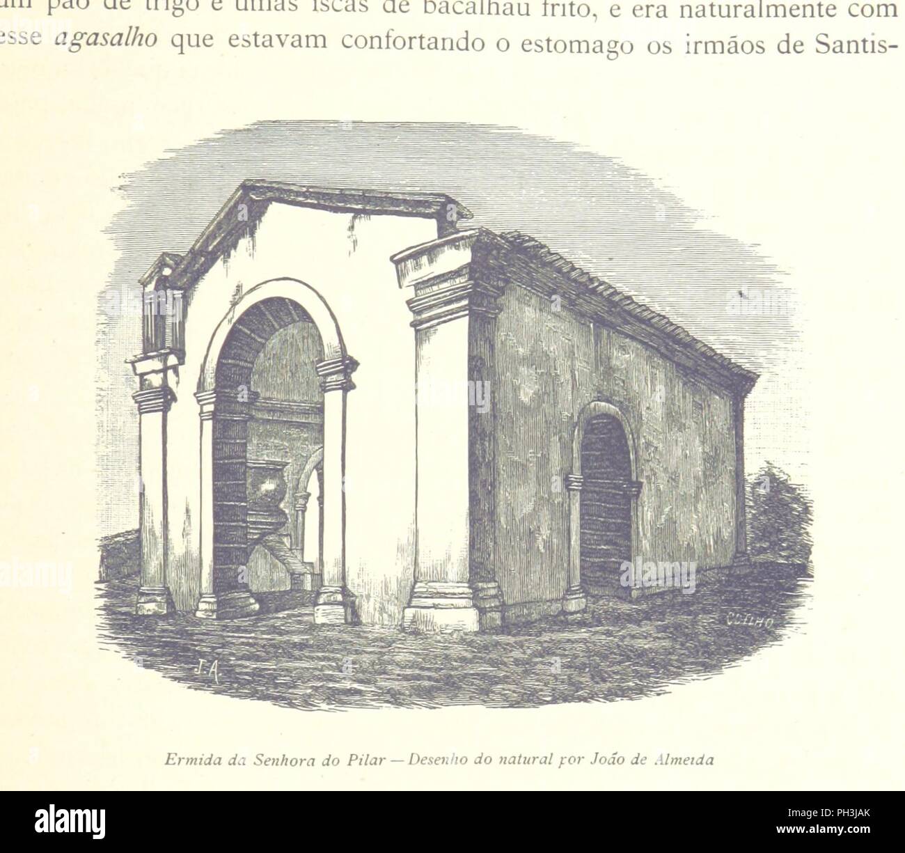 Image  from page 367 of 'O Minho pittoresco. Edição de luxo, illustrada com . desenhos de João de Almeida, etc' . Stock Photo