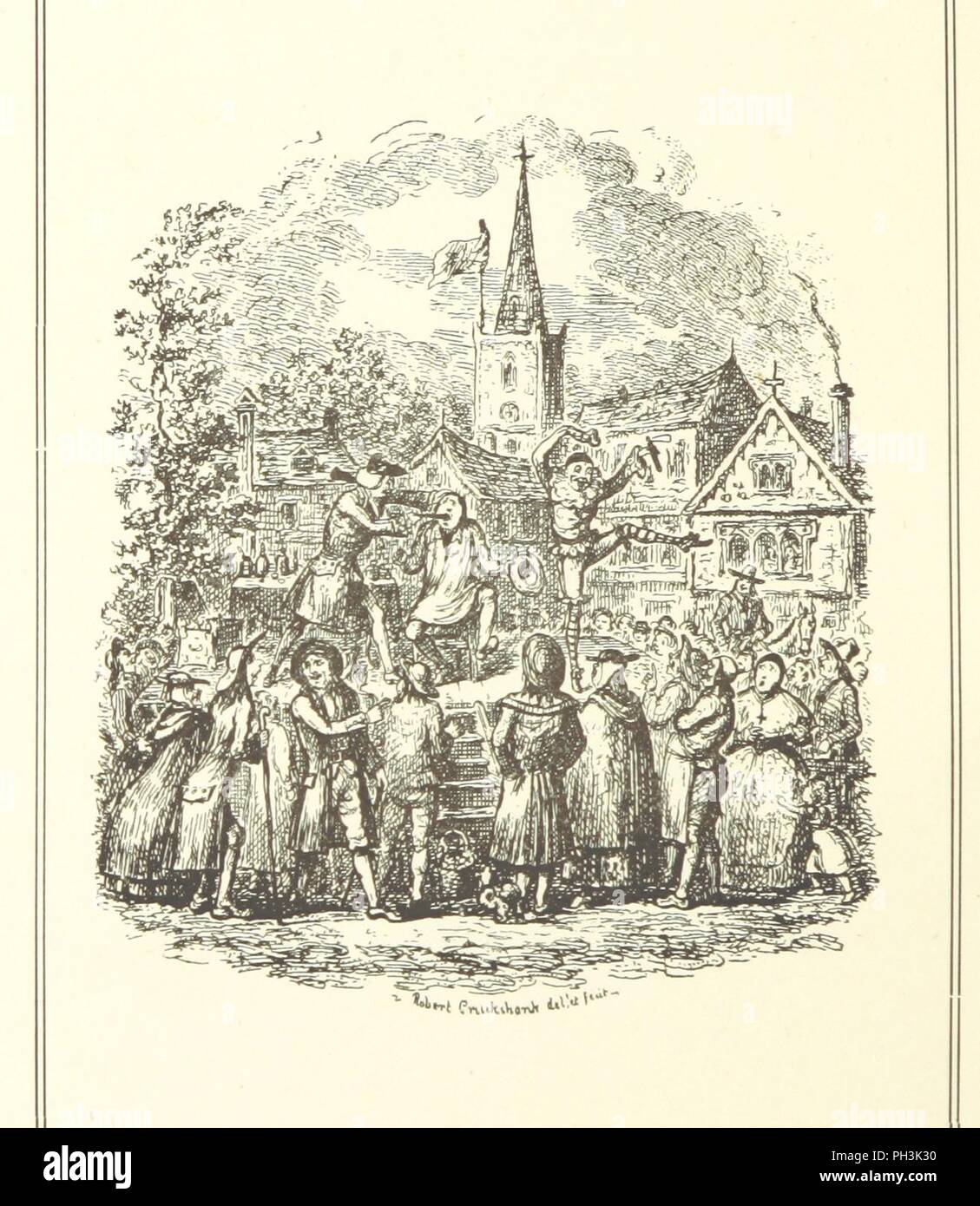 Image  from page 390 of 'The Works of John Collier-Tim Bobbin-in prose and verse. Edited, with a life of the author, by Lieut.-Colonel Henry Fishwick' . Stock Photo