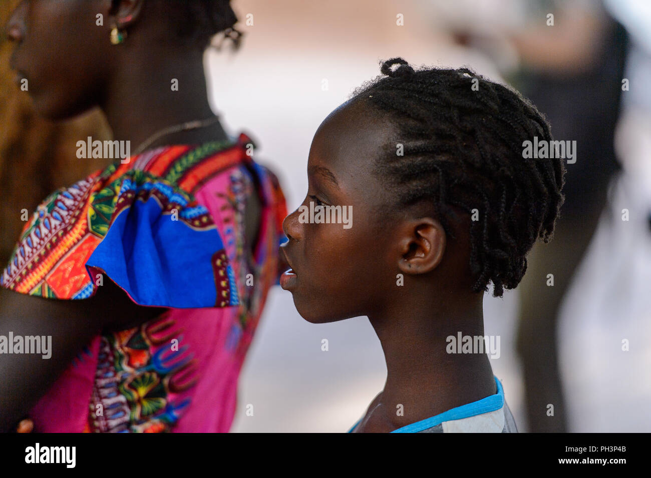 Senegalese girl hi-res stock photography and images - Alamy